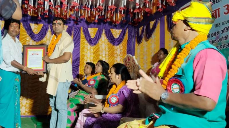 सहकारी अभियन्ता ठाकुर सम्मानित